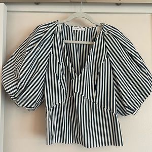 FRAME Puff Sleeve Top